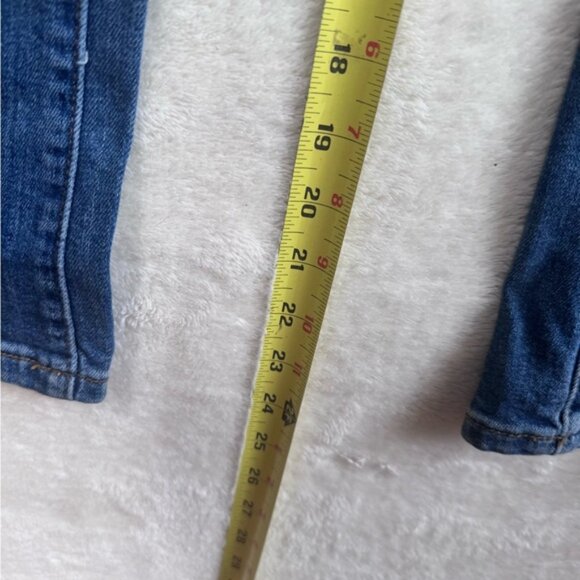 Buffalo David Bitton Faith Mid Rise Kick Flare Stretch Jeans Zip Blue Cotton 30 - Picture 16 of 16